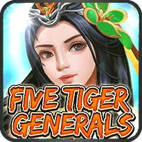 permainan slot FIVE TIGER GENERALS provider Astro Tech dari situs slot gacor 99ASET